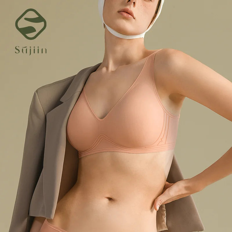 Nacefeelshop: Sutiã Push Up Sem Costura e Conforto Total