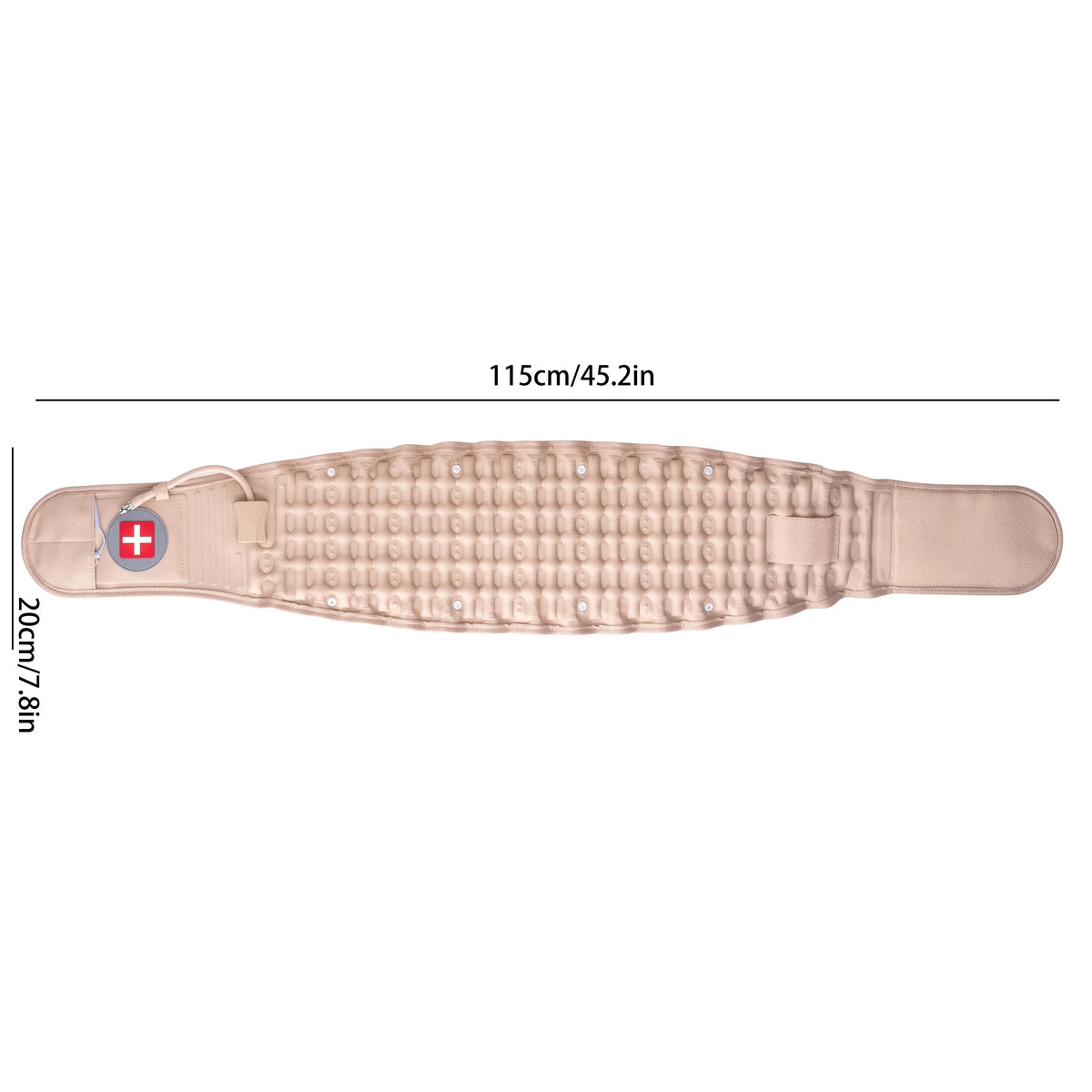 Cinto de Suporte Lombar Inflável Nacefeelshop - Alívio para Dor nas Costas