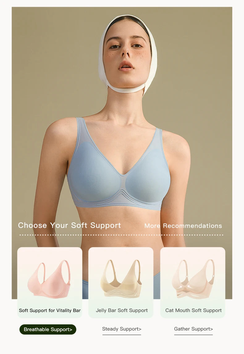 Nacefeelshop: Sutiã Push Up Sem Costura e Conforto Total