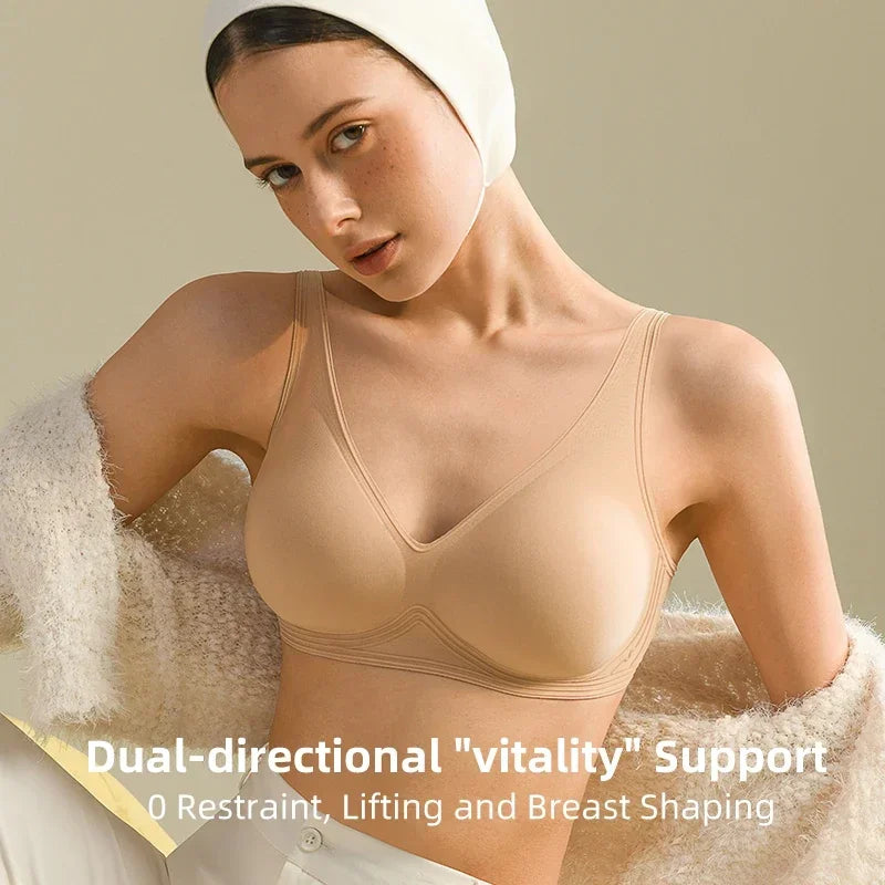 Nacefeelshop: Sutiã Push Up Sem Costura e Conforto Total