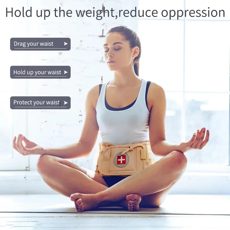 Cinto de Suporte Lombar Inflável Nacefeelshop - Alívio para Dor nas Costas